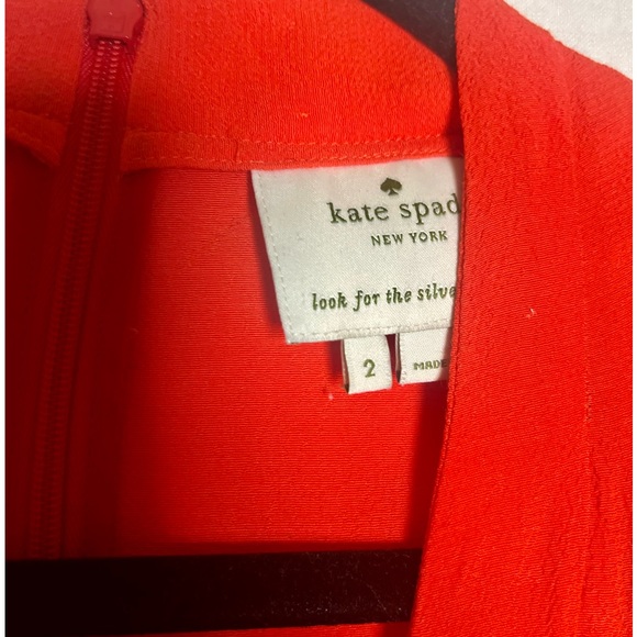Red Kate Spade dress with bow detail! - Picture 5 of 8